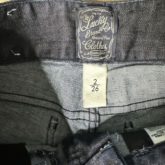 Lucky Brand Jeans Crop Women's 2/26 Dark Rinse House of Fine Clothes - Picture 6 of 11